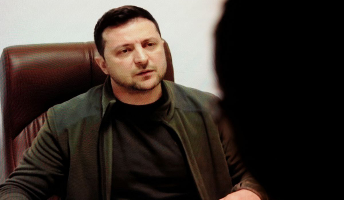 Ukrainian President Volodymyr Zelenskiy
